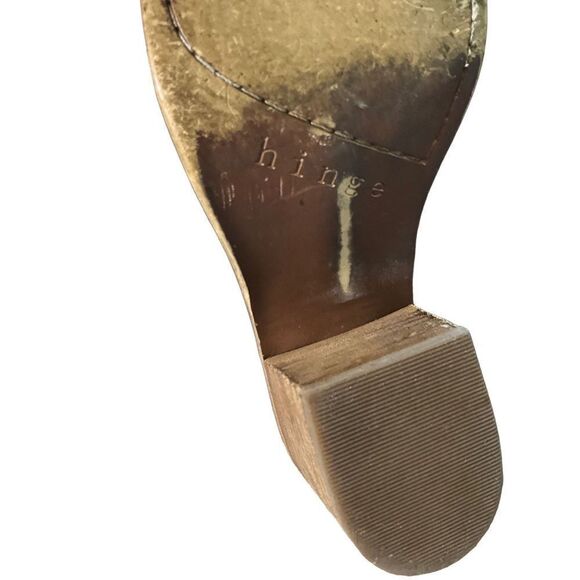 Hinge Suede Black Heeled Booties - Picture 11 of 11